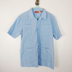 Chispa button down short sleeve size L